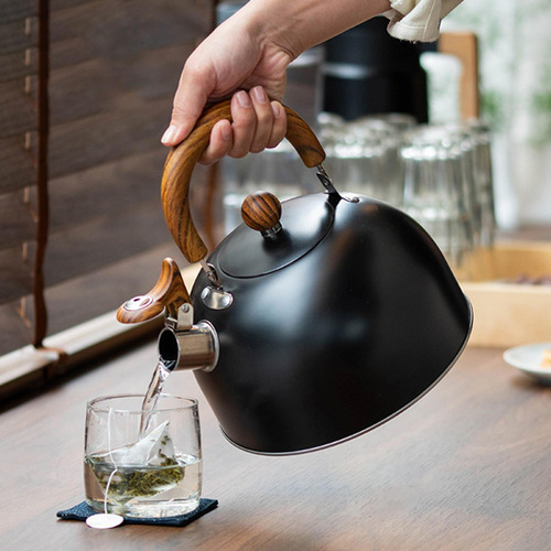Hervidor De Té Silbante Para Estufa Silbante De Acero Inoxid