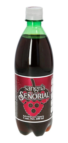 8 Pack Refresco Sangria Sangria Señorial 600 Ml