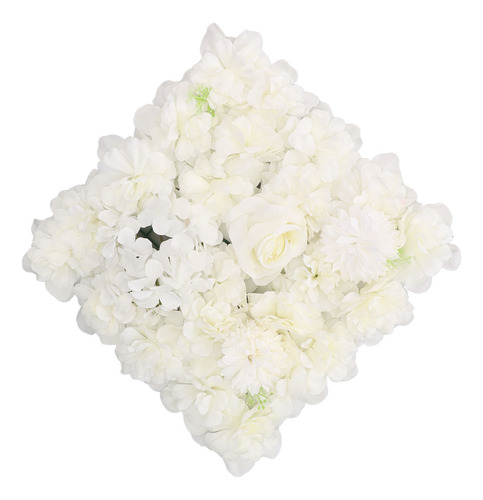 Paneles Artificiales De Pared De Flores, Rosas De Seda, Deco