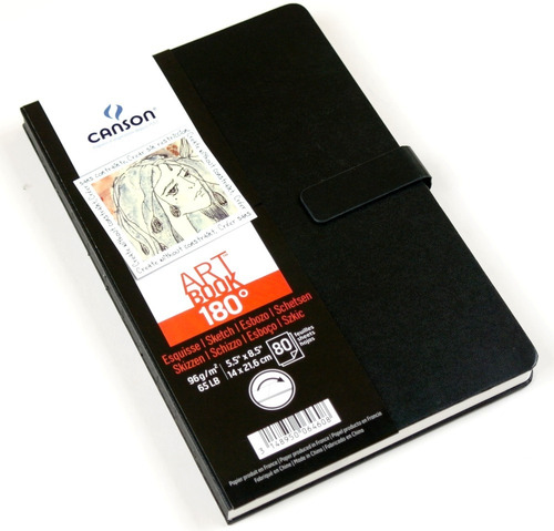 Cuaderno Canson Art Book 180 A4 96 Grs  21 X 29.7 Cm 80 Hjs