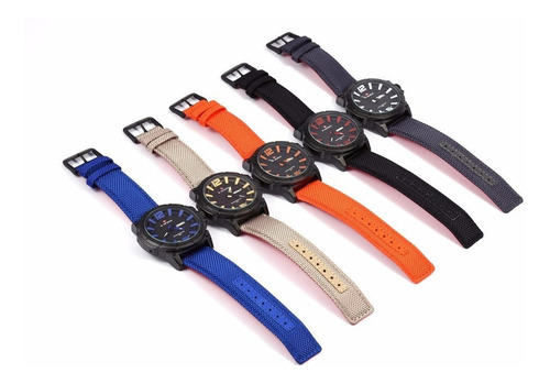 Relógio Masculino Original Naviforce Nylon Frete Grátis!