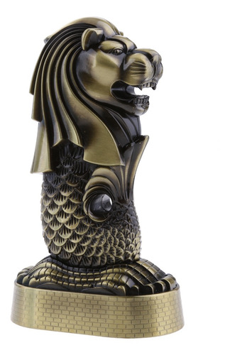 1 Pieza Modelo Merlion Singapur Miniaturas De Construcción