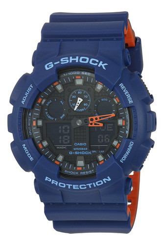 Pantalla Analógico-digital Casio Ga-100l-2acr G Shock Para H