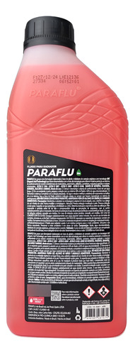 Kit 2 Aditivo Paraflu Concentrado Orgânico Long Life 1 Litro