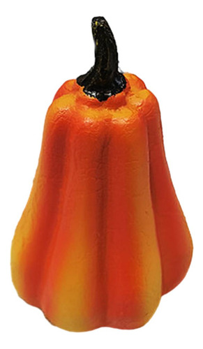 Pieza Central De Calabaza Artificial De Resina De Otoño