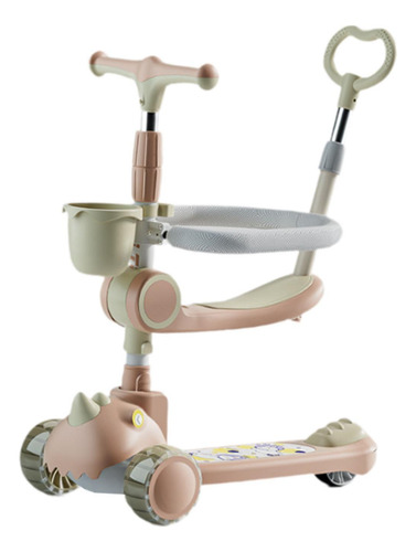 Patinete De 3 Ruedas, Patinete Para Niños, Juguete Rosa