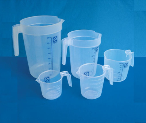 Jarra Graduada Polipropileno 4000ml Nalgon Graduação 4 Litro Cor Leitoso