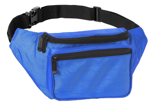 Riñonera Unisex Sojourner Bags C/correa - Blue Solid