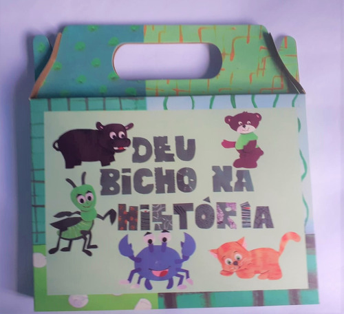Coleção Deu Bicho Na História - Livro Infantil Com Quebra-cabeça - Grupo Historiarte - Capa Mole - Português - Idade: 1 A 12 Anos