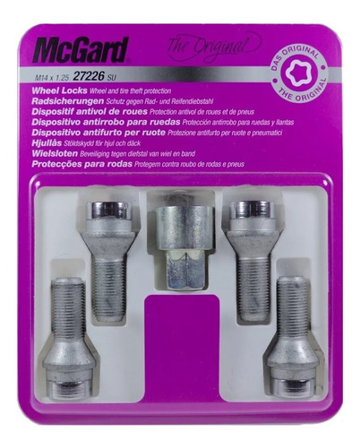 Trava Porca Parafuso Antifurto Para Rodas Mcgard - 27226