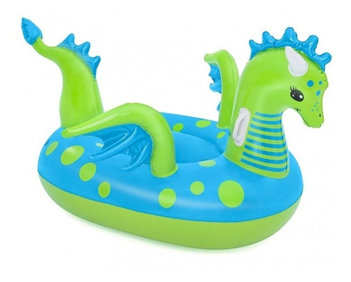 Flotador Inflable Dragon Fantasia 134x142cm Bestway