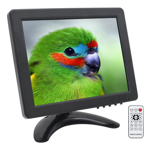 Monitor Pequeño Portatil 8 Hd Vga Mini Pantalla Lcd 1 Av