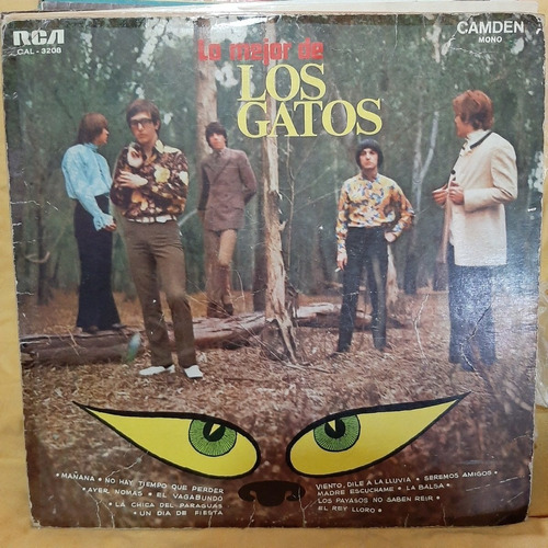 Vinilo Los Gatos Lo Mejor Rn1