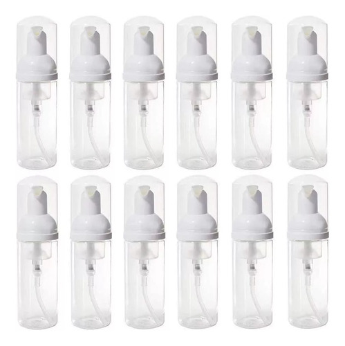 12pcs Botellas Para Porciones De Atomizador En Aerosol 50 Ml Clear