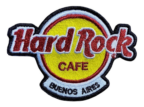 Parche Bordado - Hard Rock Cafe - Buenos Aires