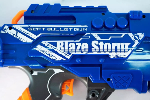 Pistola Lanzadardo Blaze Storm Automatica Recargable 58cm