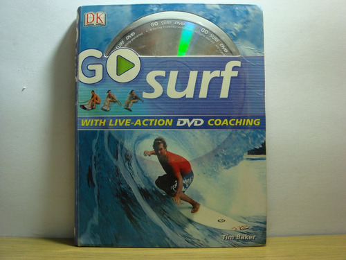 Libro Go Surf Tim Baker+ Dvd Coaching.excelente Estado!!