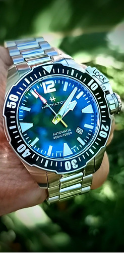 Hamilton Kahki Navy Frogman No Longines Leer La Descripción 