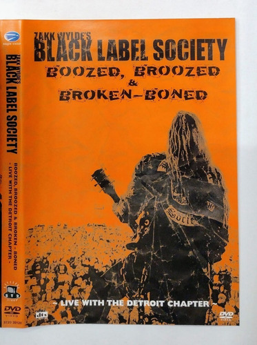 Dvd Black Label Society Live With The Detroit Chapter