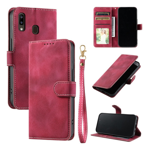 S Funda Tipo Cartera For Samsung Galaxy A10 A20 A30