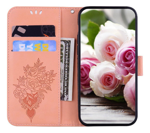 Funda Abatible For Realme C75 Pu Funda De Cuero Cartera