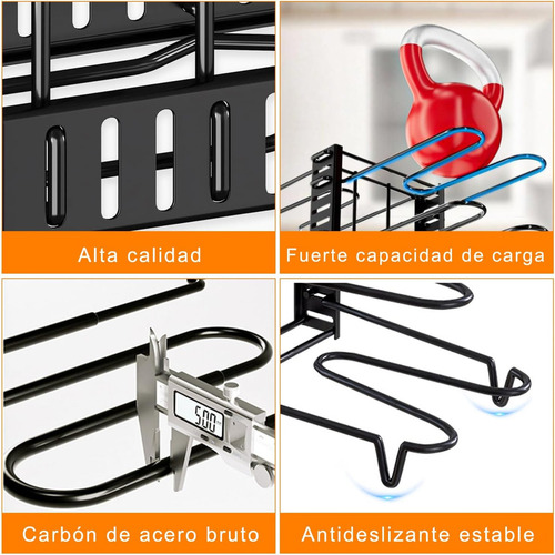 Organizador De Sartenes Y Ollas Más Grueso De 8 Niveles, Estante De Ollas Y Sartenes 3 Métodos De Bricolaje, Soporte De Ollas Y Sartenes Para Armario Y Gabinetes De Cocina, Organizador De Tapas