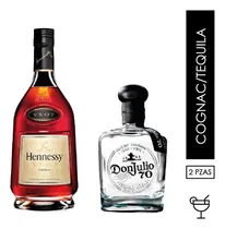 Comprar Pack Hennessy Vsop 700ml + Don Julio 70 Cristalino 700ml