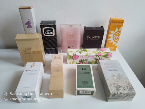 Frascos Vacios Con Su Caja De Perfumes Originales Importados
