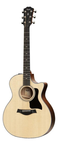 Guitarra Acústica Taylor 300 314ce Para Diestros Natural Brillante