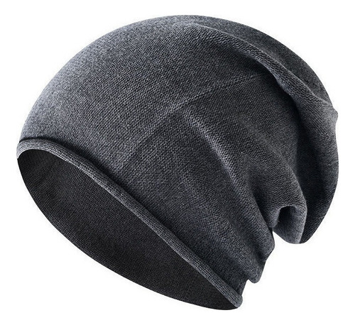 Gorro De Punto A La Moda Para Hombre, Grueso Para Mantener E