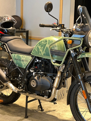 Imagen 2 de 15 de Royal Enfield Himalayan Bs6 Pine Green