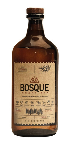 Gin Bosque Nativo 500ml.