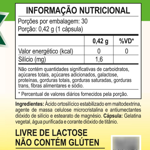 Silício Orgânico Silliciumax Unilife 30 Cápsulas