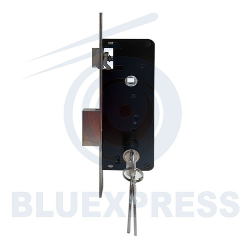 Cerradura Embutir Seguridad 35mm + Cilindro Bluexpress