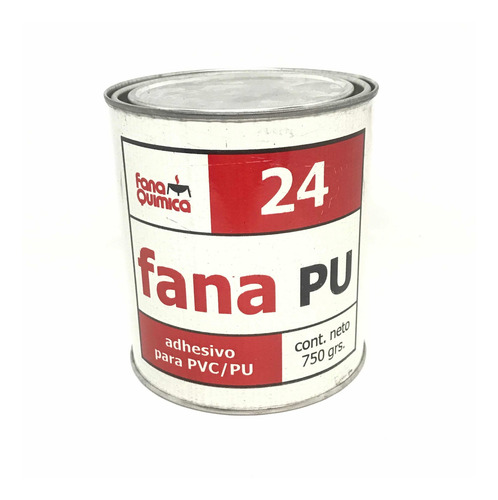 Imagen 1 de 4 de Adhesivo Pvc/pu Fana Pu24x750gr. Ideal Calzado/loneras