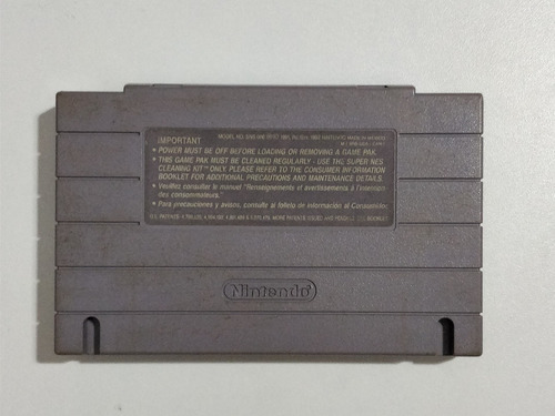 Simcity Snes Super Nintendo Original (Usado)