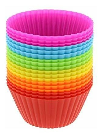 7penna Silicona Cupcake Baking Cups Reutilizable Sz9sf