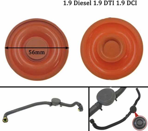 Diafragma Pcv Passat Touareg Q7 Cc Tt 3.2 Y 3.6 Fsi