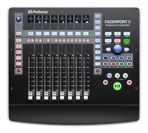 Presonus Faderport 8 Controlador Daw Producción De 8 Canales Color Negro