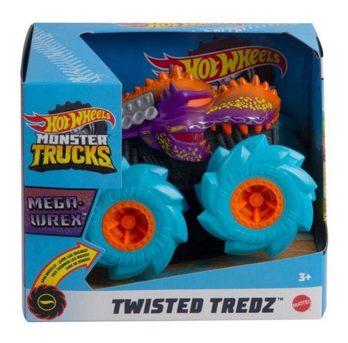 Hot Wheels Monster Trucks Mega-wrex Twisted Tredz