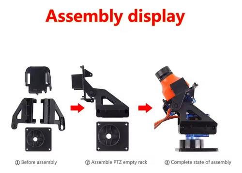 Fpv Plataforma Arduino 2 Ejes + 2 Servos Servomotor Sg90