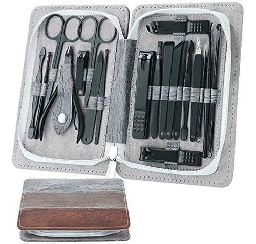 Set De Manicura, Esarora 20 En 1 Kit De Pedicura Profesional