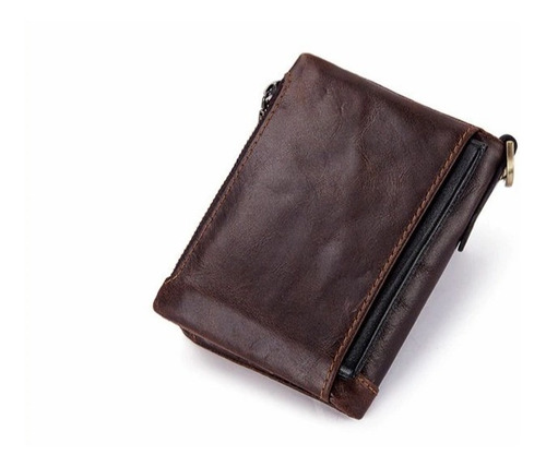 Imagen 4 de 10 de Cartera Jeep Billetera Con Monedero Cuero Genuino