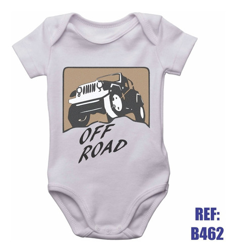 Body Infantil Off Road Carro Estrada Roupinha Bebê Kids