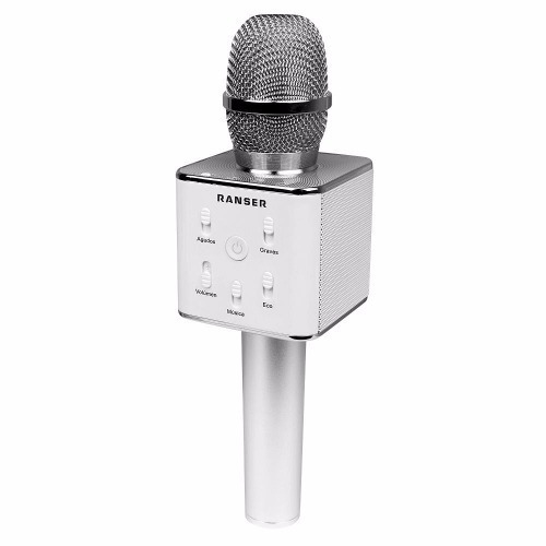 Microfono Inalambrico Karaoke Ranser Mcra70gr Bluetoth Dacar