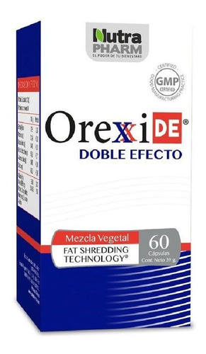 Imagen 1 de 2 de Orexxi X 60 Cápsulas Control Peso  Nutrapharm