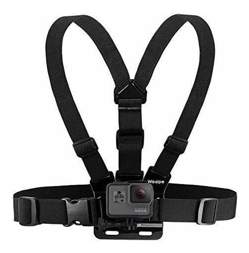 Imagen 1 de 6 de Wealpe - Arnés Compatible Con Gopro Hero 8, 7, Max, Fusion,