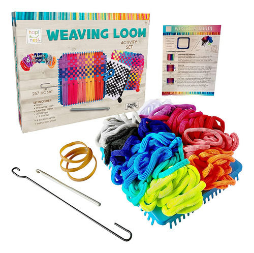 Hapinest Make Your Own Potholders Weaving Loom Kit Kit De Ar
