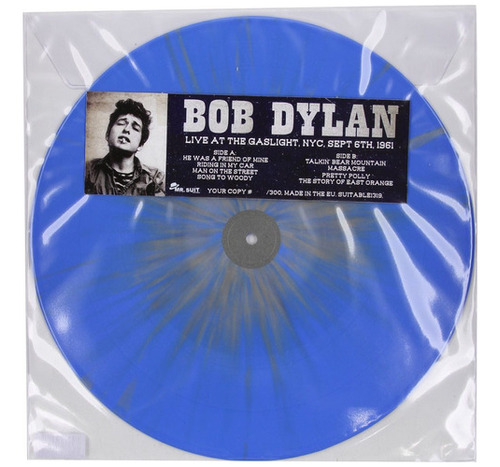 Bob Dylan Live At The Gaslight Nyc September 6th 1961 Lp Vin