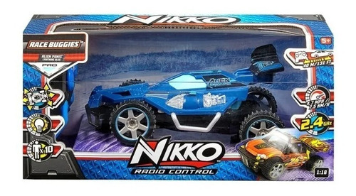 Buggy A Control Remoto Nikko Alien Panic Toy State 1:18 Azul